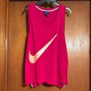 Nike Women's Bright Pink Tank Top